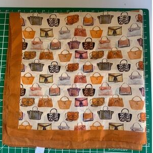 TOTES 👜 ⭐️ SILK 🆕  Italy 🇮🇹 - RARE - 1 of a kind (see google)